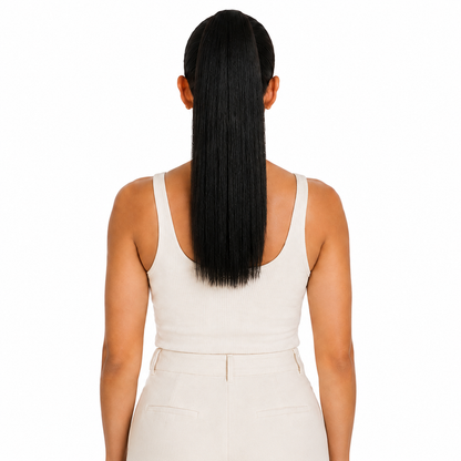 Kuknus Synthetic London Girl Ponytail 18"