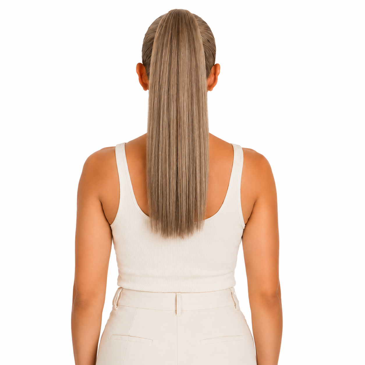 Kuknus Synthetic London Girl Ponytail 18"