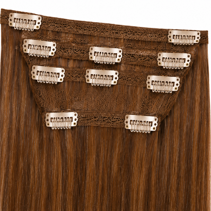 Sleek Fashion Idol 101 Synthetic Clip-In Hair Extensions 18"