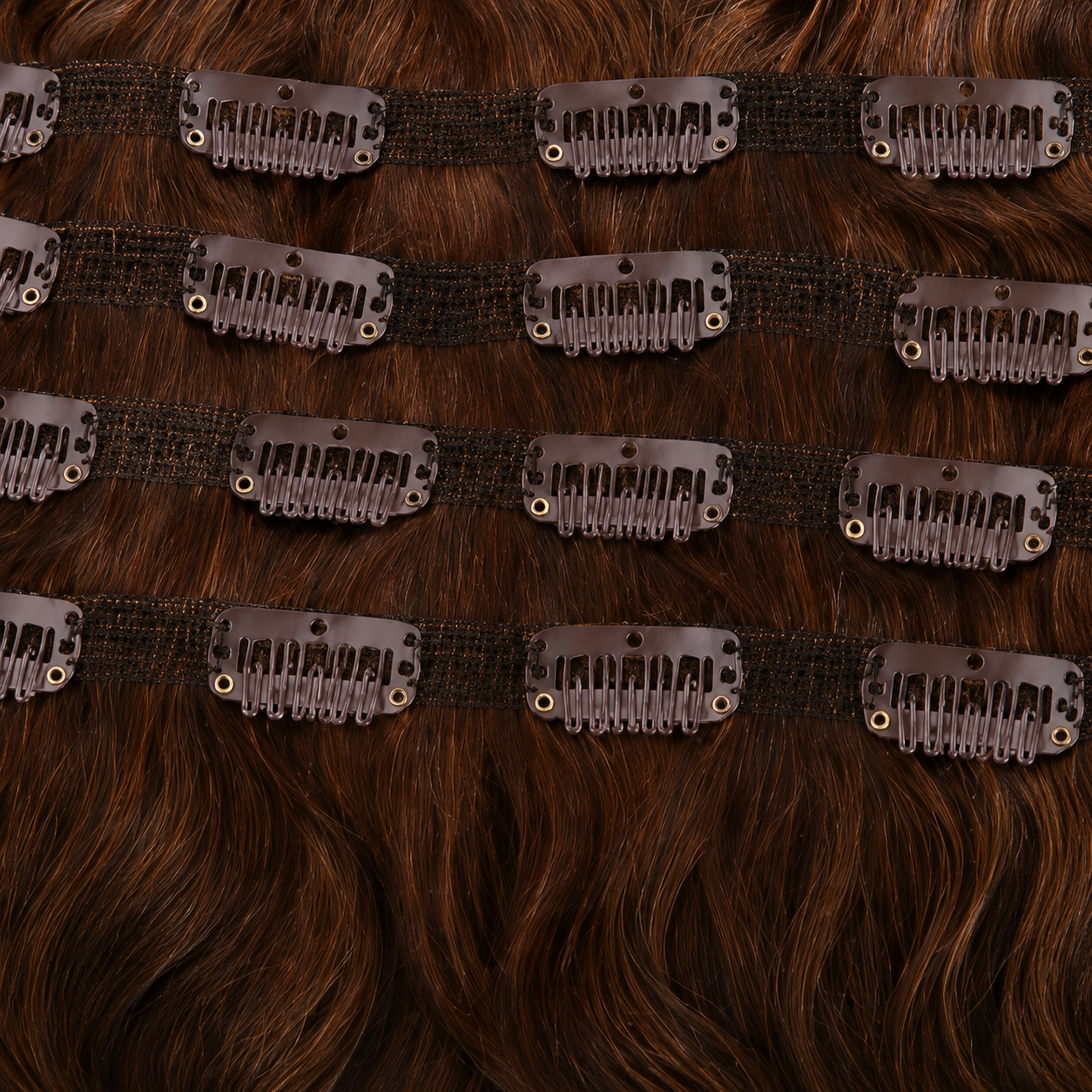 Darbro Doja Synthetic Silk Press Body Wave Clip-In  Hair Extensions 24"