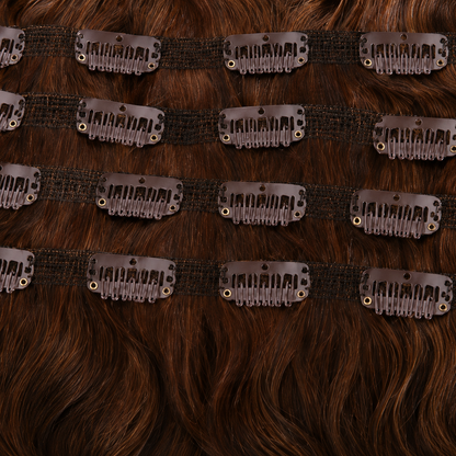 Darbro Doja Synthetic Silk Press Body Wave Clip-In  Hair Extensions 24"