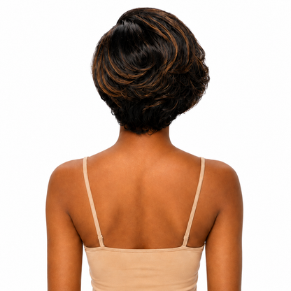 Kuknus Sundas - Synthetic Lace Front Wig with Natural Baby Hairline