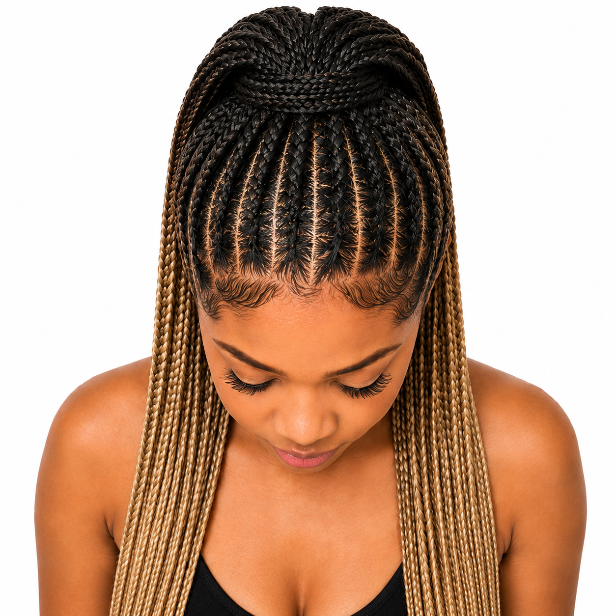 X-Pression Pre-Stretched Braiding Hair 2X Pack, 24"