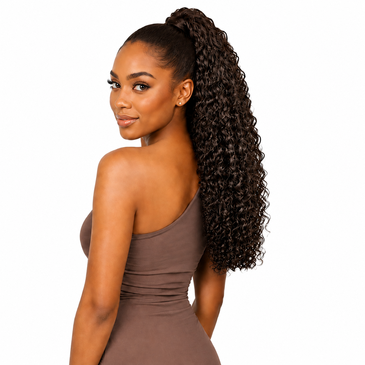 Kuknus Synthetic Chad Girl Ponytail 20"