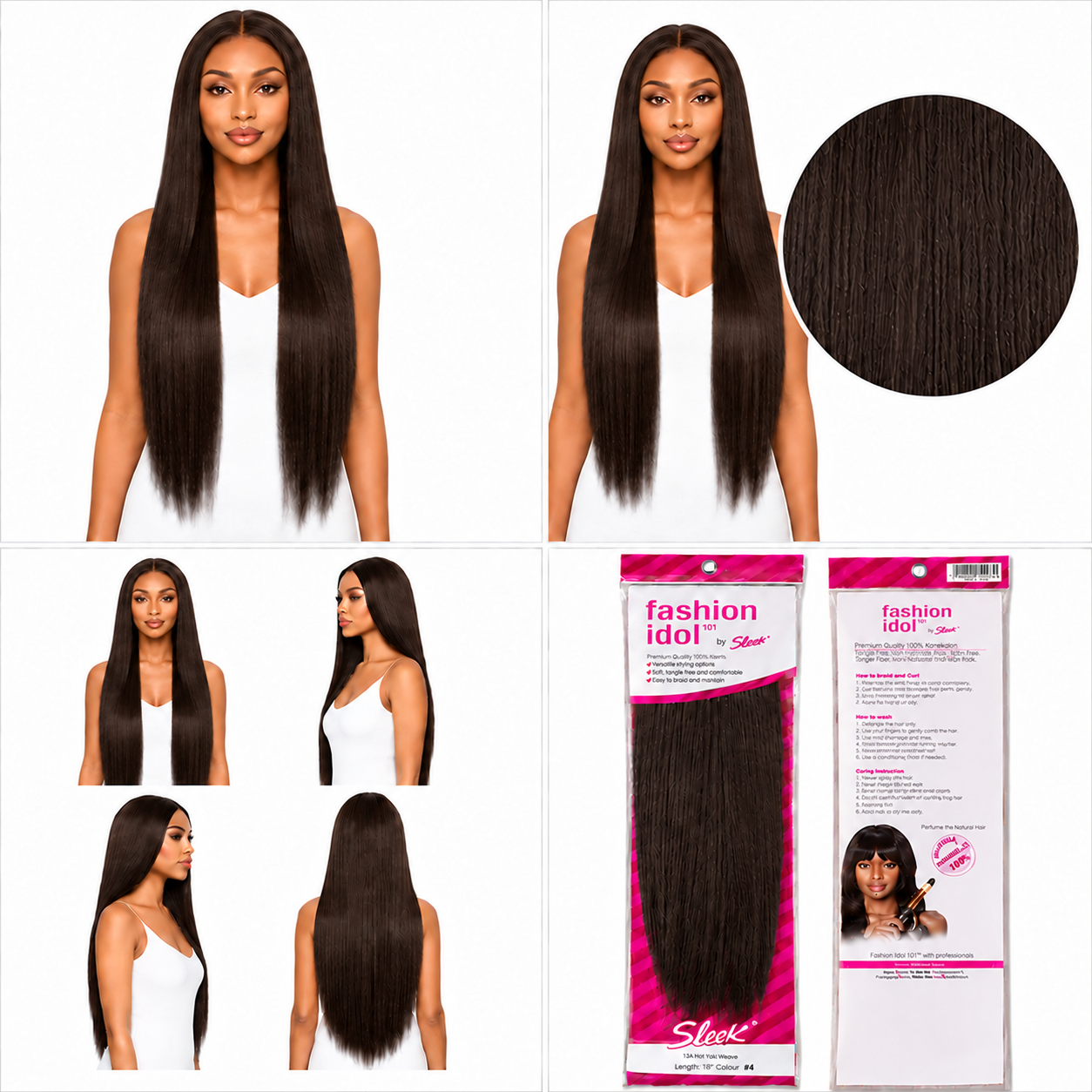 Sleek Fashion Idol 101 Weave Hair Extensions 16