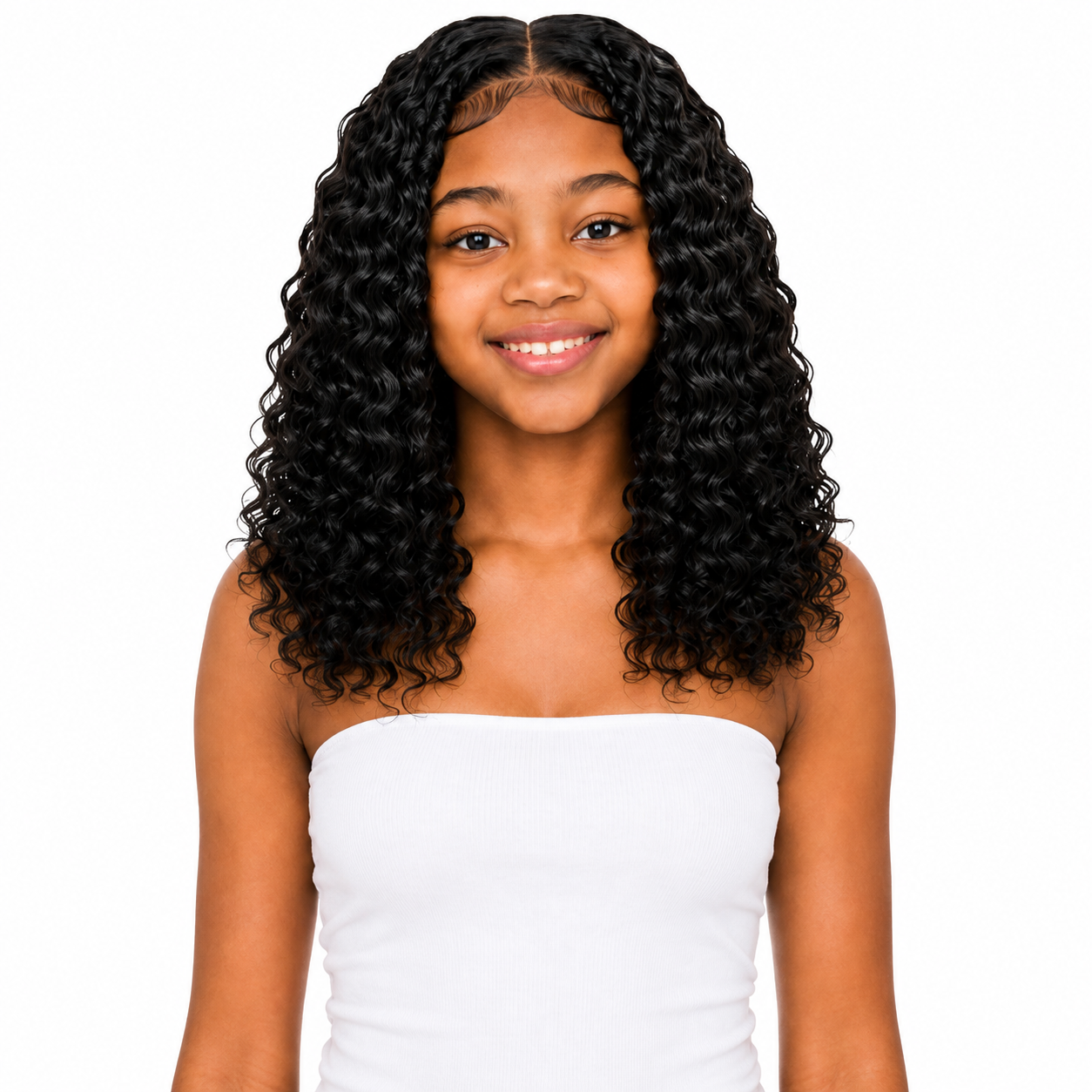 Kuknus Synthetic Baby Beach Curl Bulk 14"
