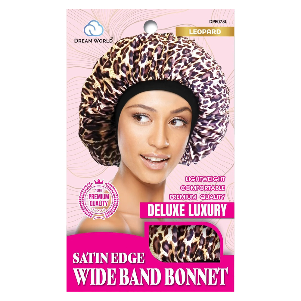 Dream World W-Wide Band Bonnet Satin