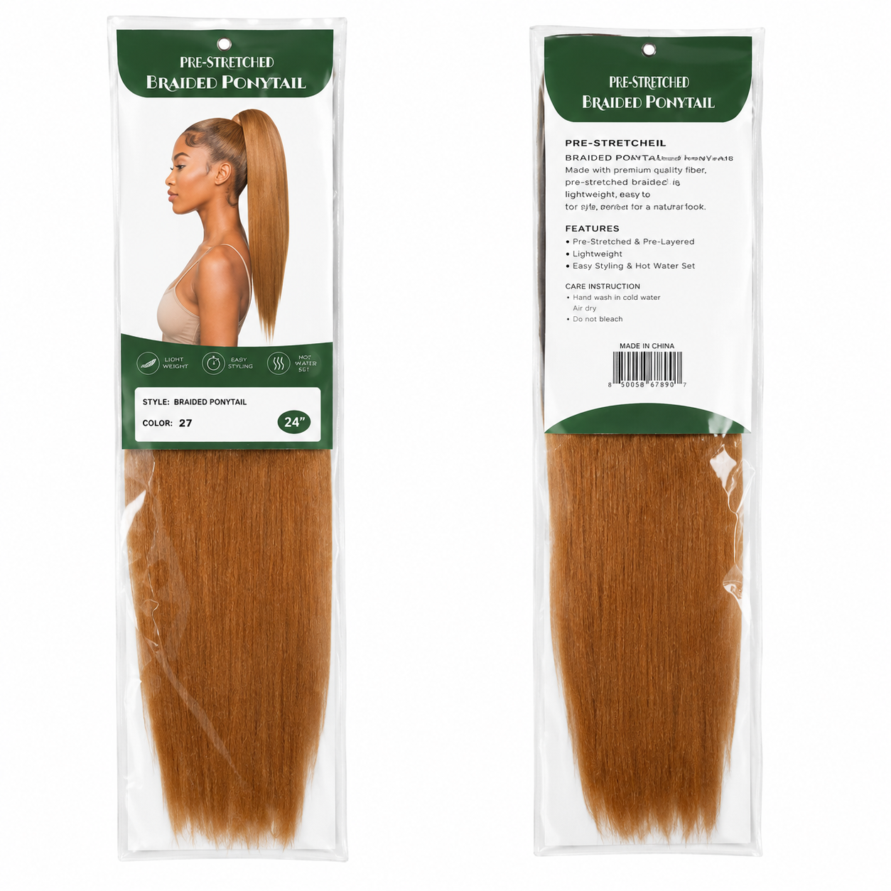 Kuknus Ponytail Style London Girl 18&