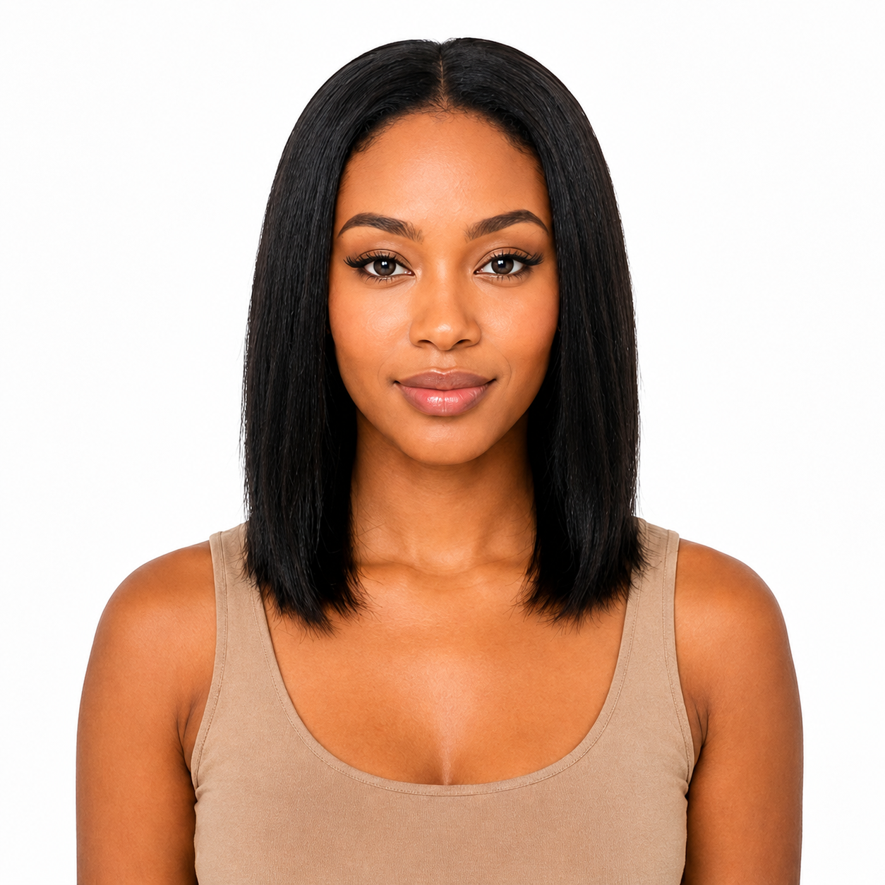 Ei Brazilian 100% Unprocessed Virgin Brazilian Human Hair Extension Straight Natural