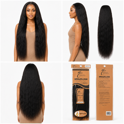 Ei 100% Unprocessed Virgin Brazilian Human Hair Extension Body Wave Natural