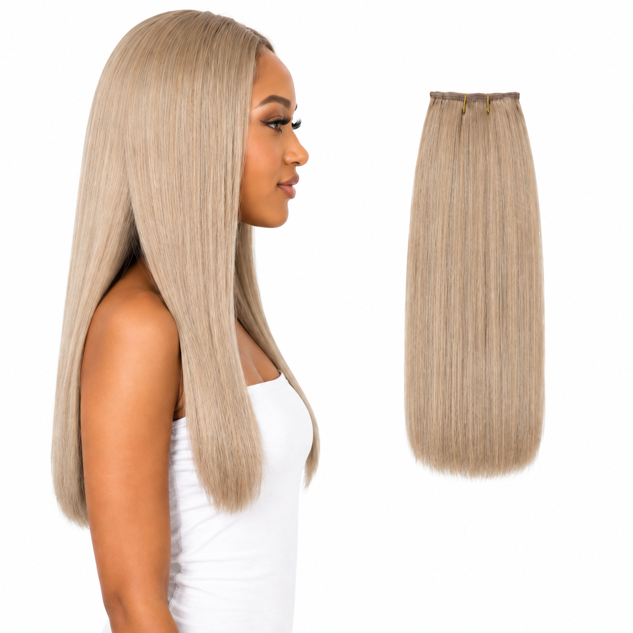 Ei Luxury 100% Human Hair 7 Pcs Clip-in Extensions 20"