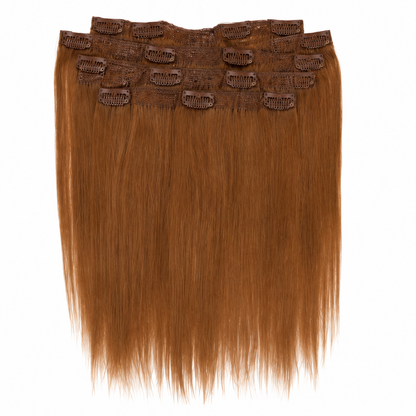 Darbro Doja Synthetic Silk Press Straight Clip-In Hair Extensions 18"