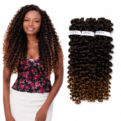 Darbro Doja 3X Shirley Curl Bulk Hair Extensions