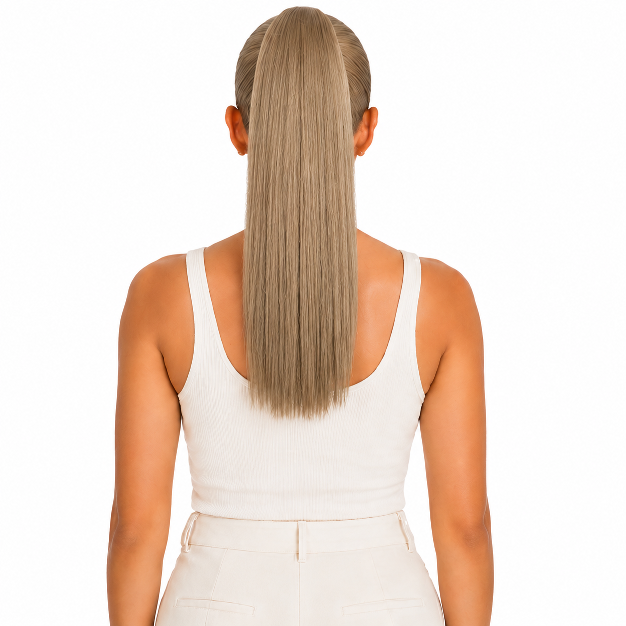 Kuknus Synthetic London Girl Ponytail 18"