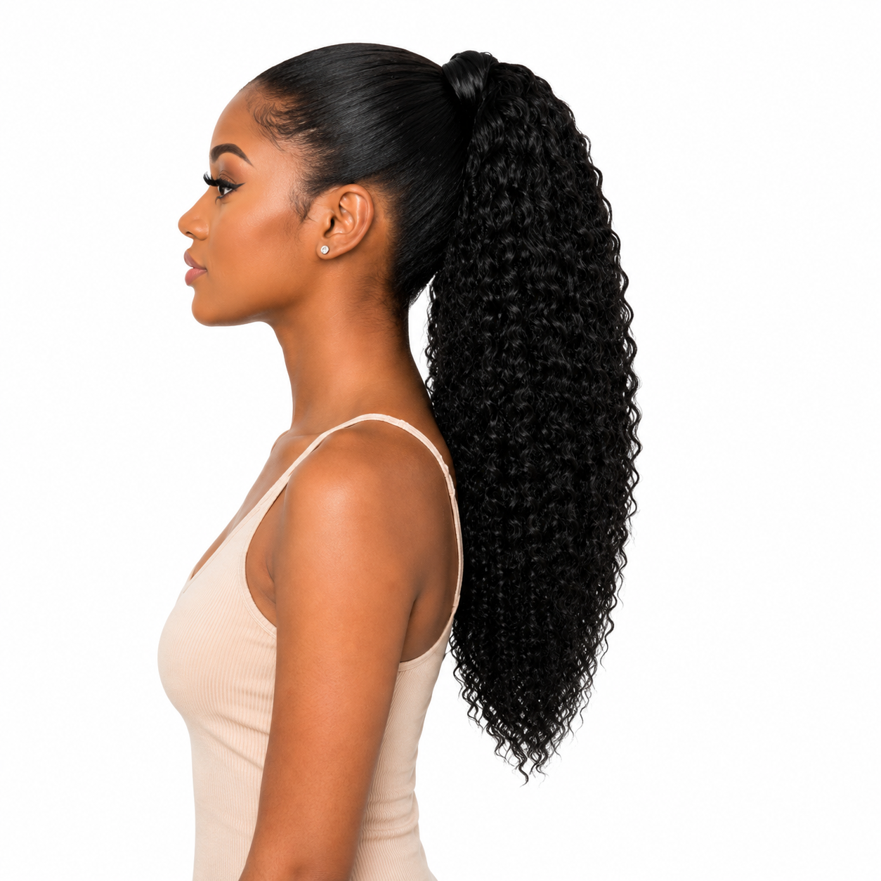 Kuknus Ponytail Style Big Afro Puff