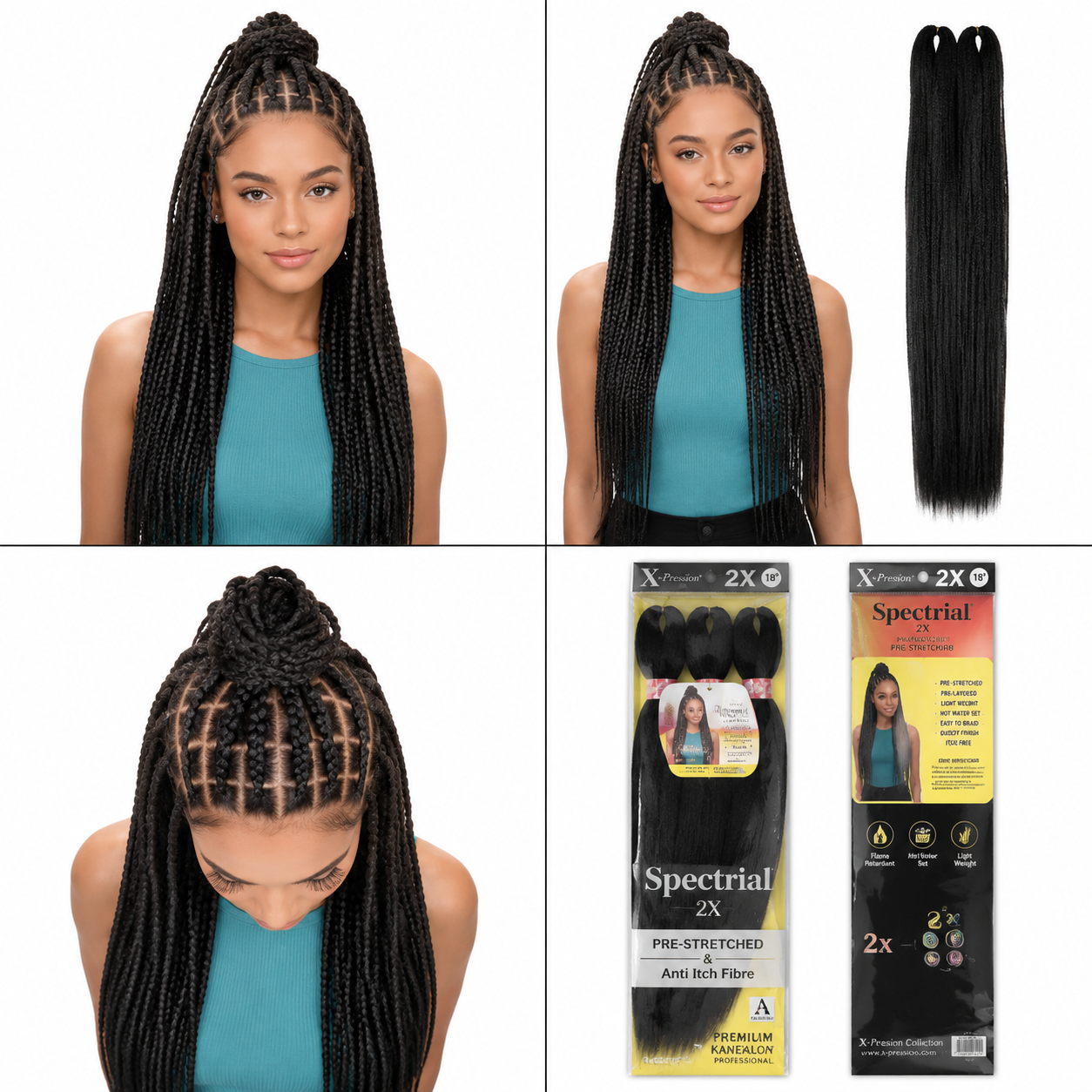 Kuknus Braids 2x Value Pack Pre-Stretched 26"
