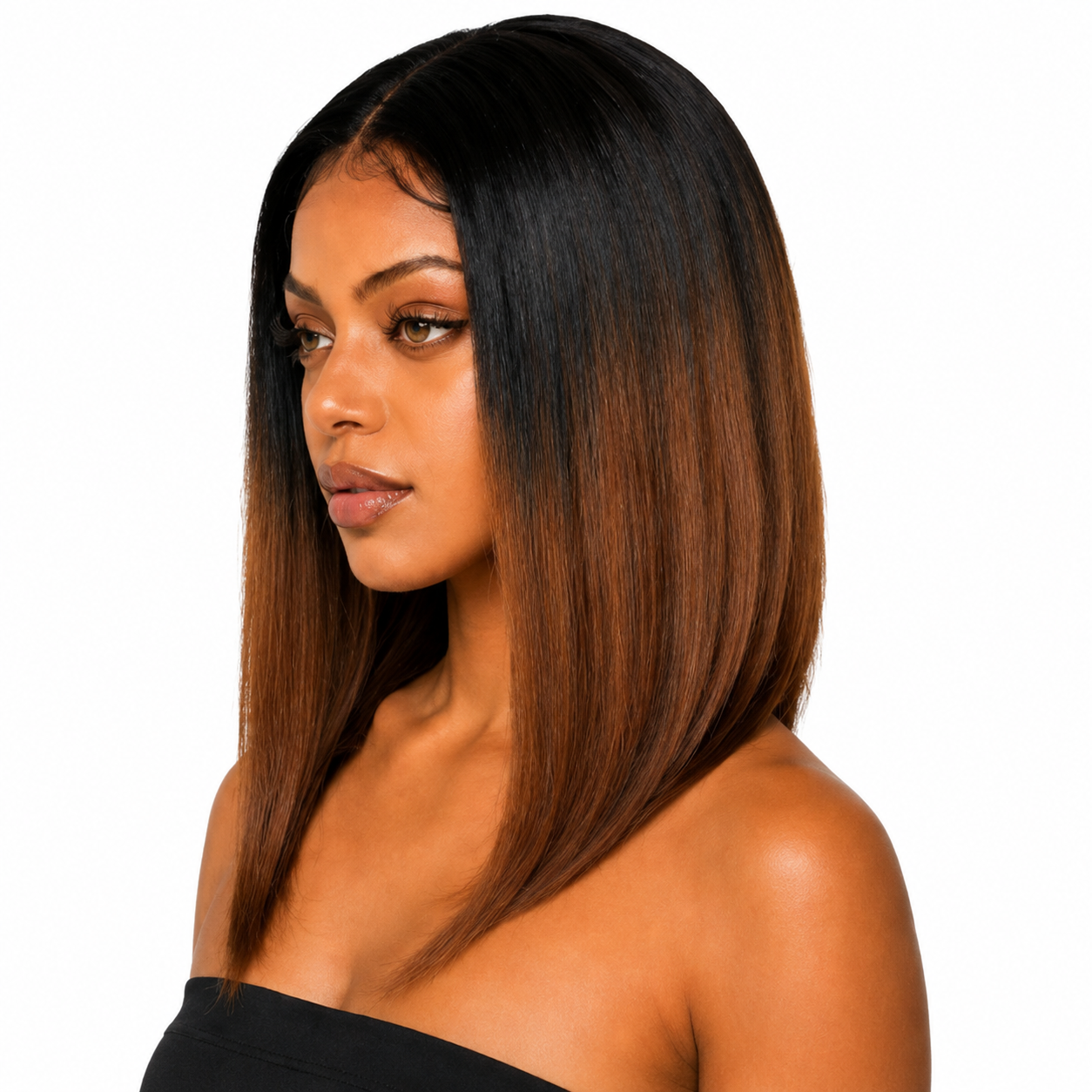 Kuknus Zeemal - Synthetic Lace Front wig with Natural baby Hairline