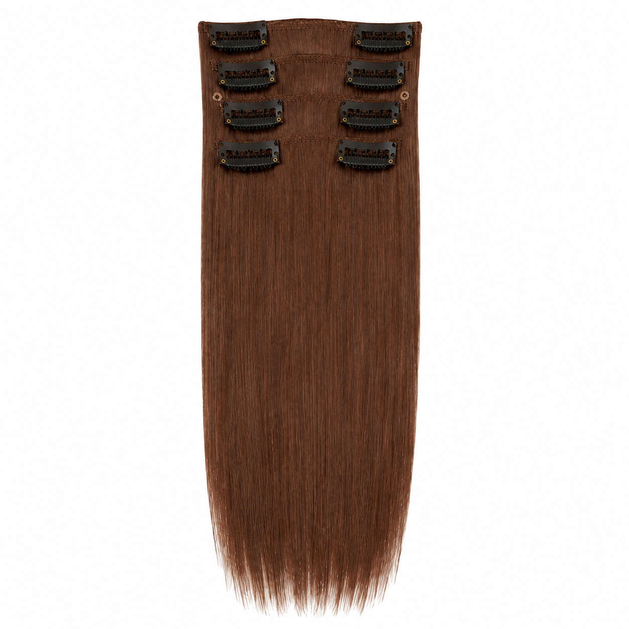 Sleek Synthetic Fashion Idol 101 Clip-In Hair Extensions 18"