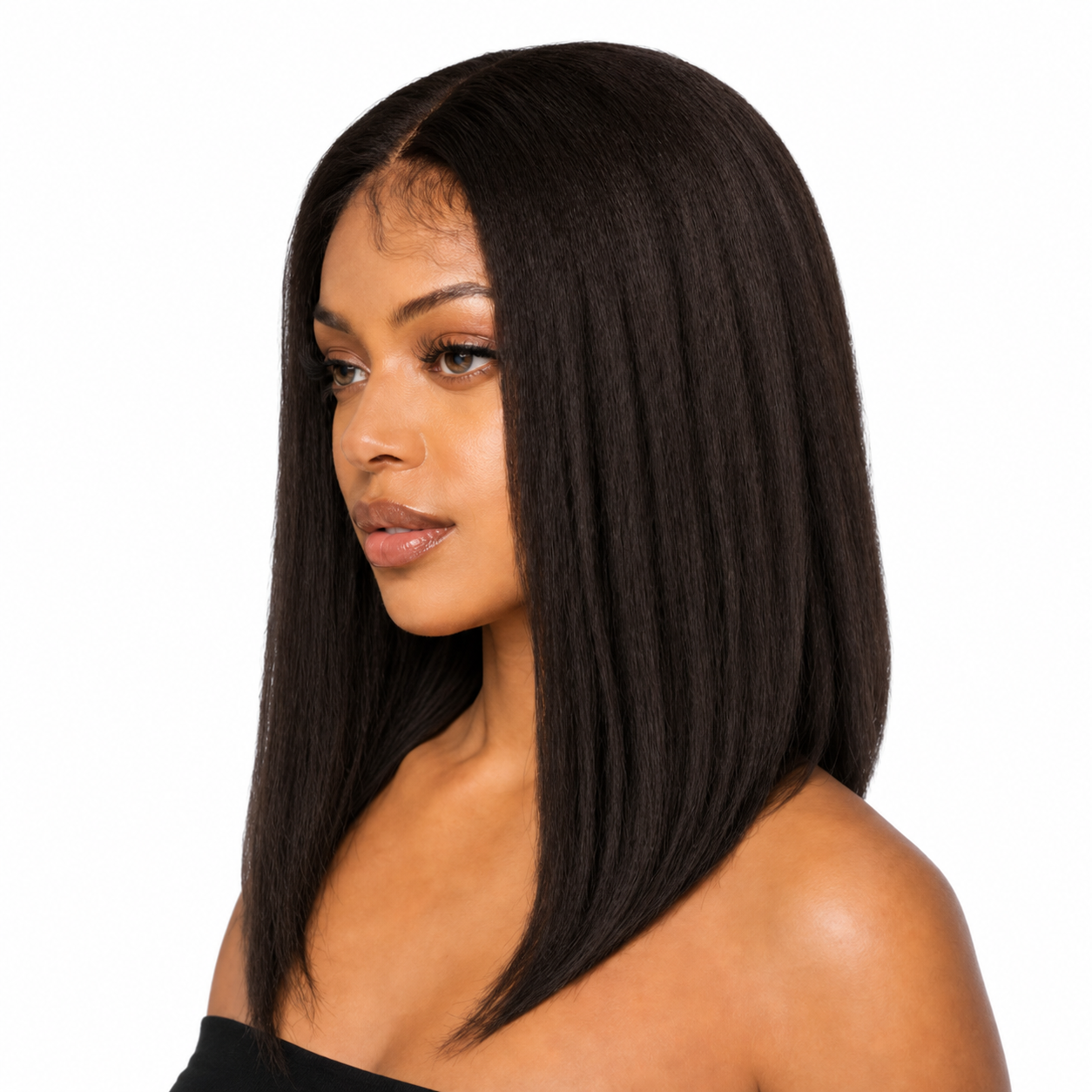 Kuknus Zeemal - Synthetic Lace Front wig with Natural baby Hairline