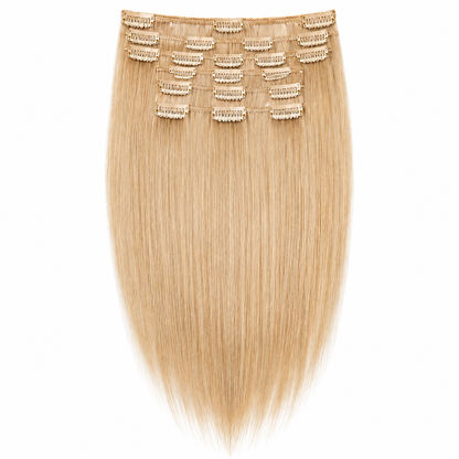 Darbro Doja Synthetic Silk Press Straight Clip-In Hair Extensions 18"