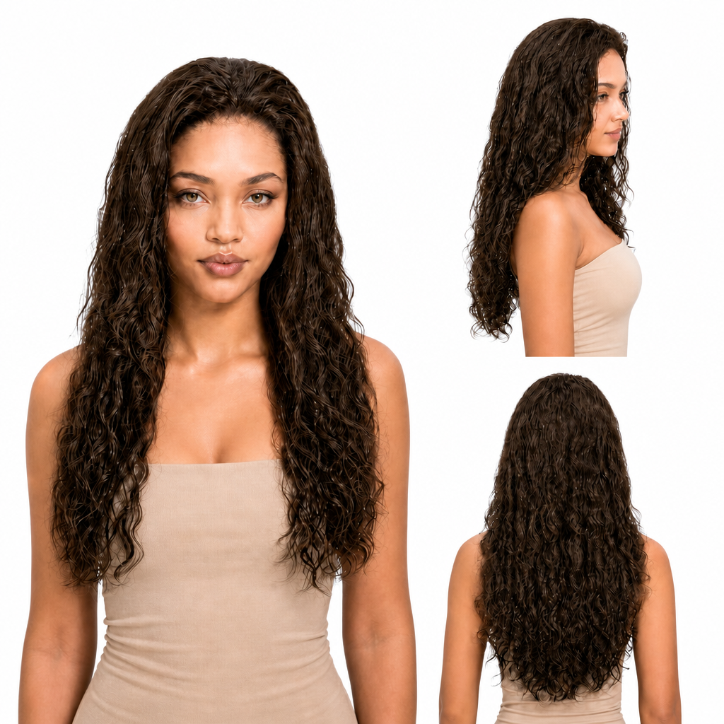 Kuknus Dumba2 - Synthetic Lace Front Wig with Natural Baby Hairline