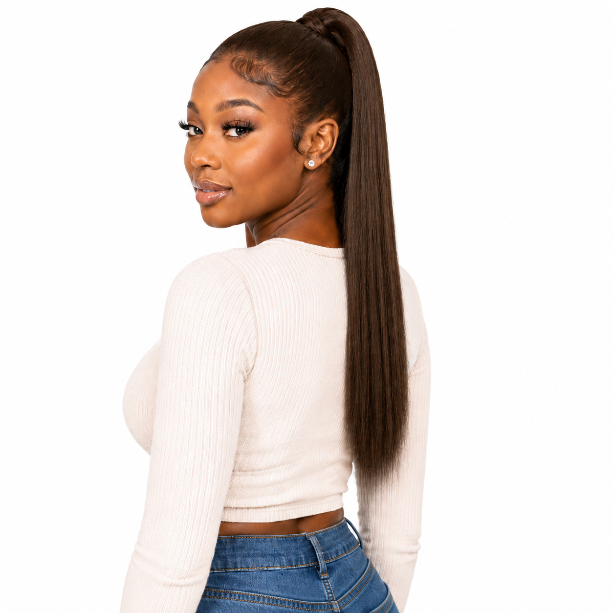 Darbro Doja Synthetic Yaki Style Ponytail 22&
