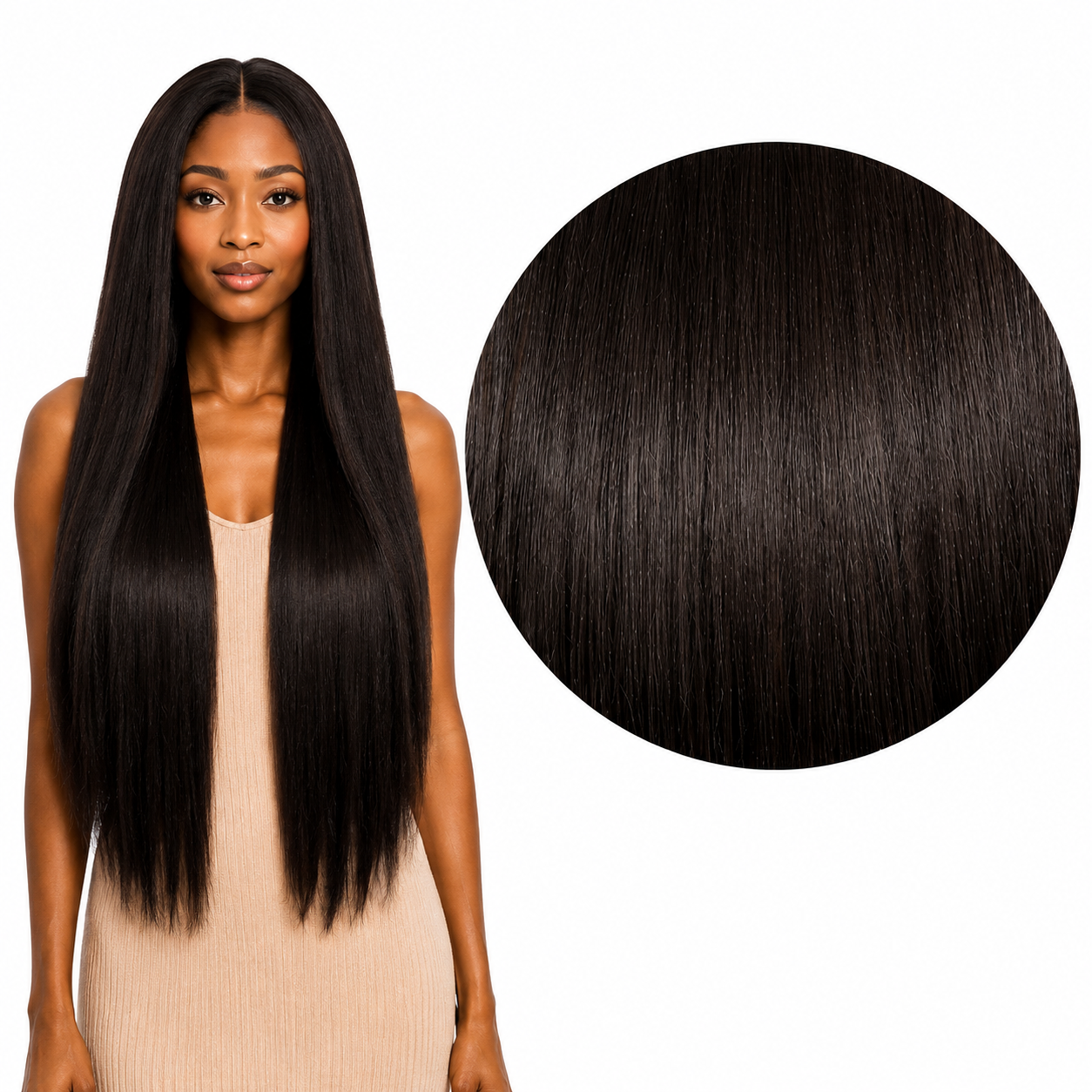 Sleek Fashion Idol 101 Synthetic Classic Brazilian Hair - Glossy Weave 30"