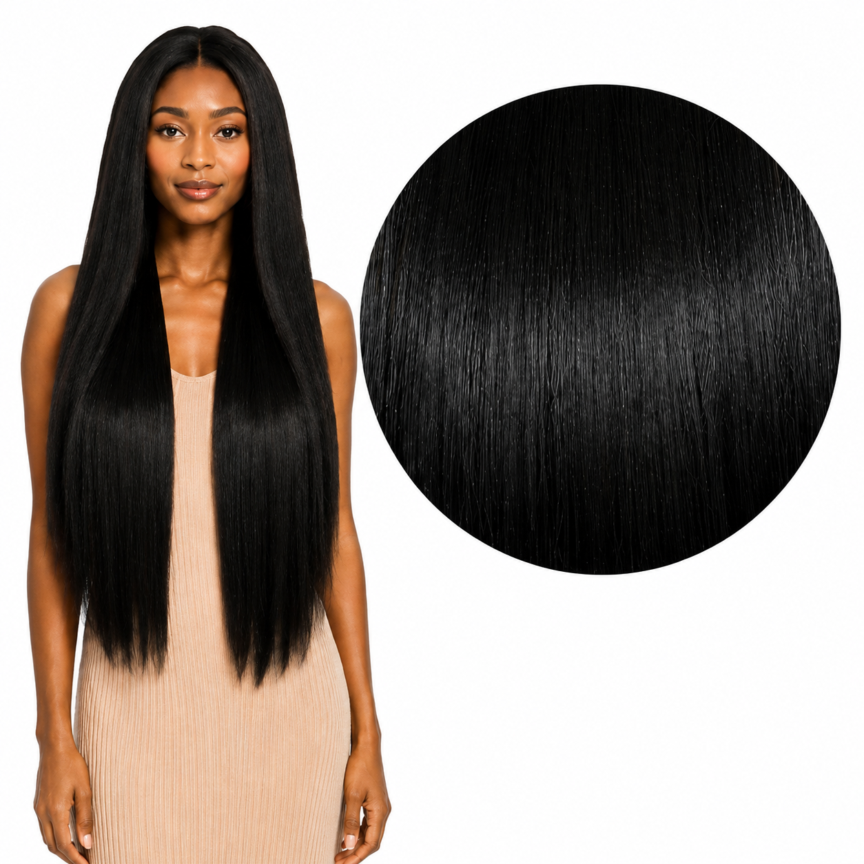 Sleek Fashion Idol 101 Synthetic Classic Brazilian Hair - Glossy Weave 30"
