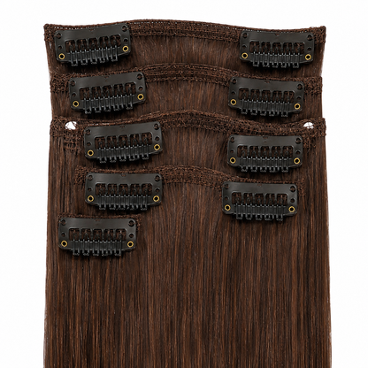 Sleek Synthetic Fashion Idol 101 Clip-In Hair Extensions 18"