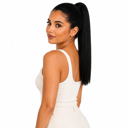 Kuknus Synthetic London Girl Ponytail 18"