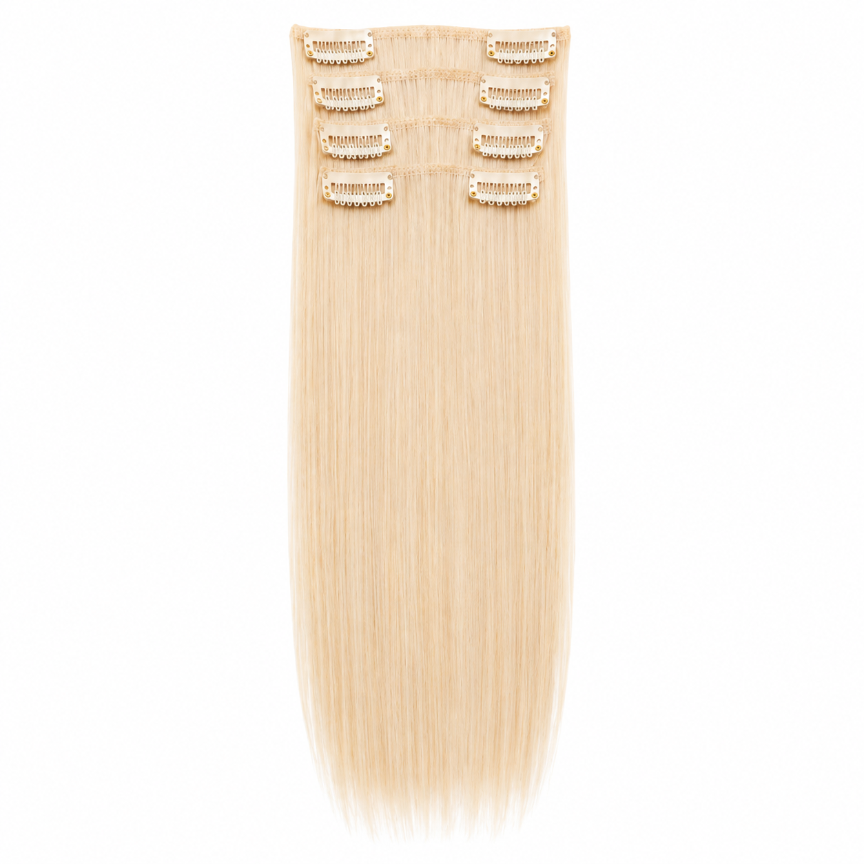 Sleek Synthetic Fashion Idol 101 Clip-In Hair Extensions 18"