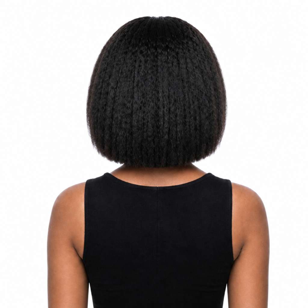 Ei Brazilian 100% Unprocessed Virgin Human Hair Style: Kinky Straight (Natural Color)