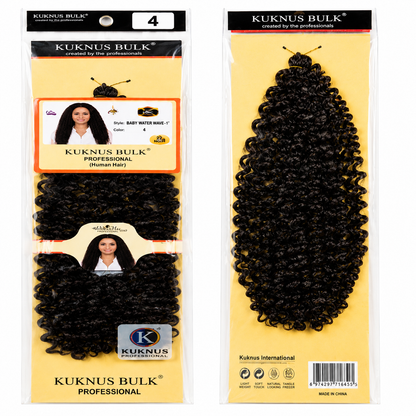 Kuknus Baby Water Bulk Synthetic Braiding Hair