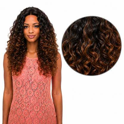 Sleek Fashion Idol 101 Synthetic Classic Brazilian Hair Peru Natural Weave 18"