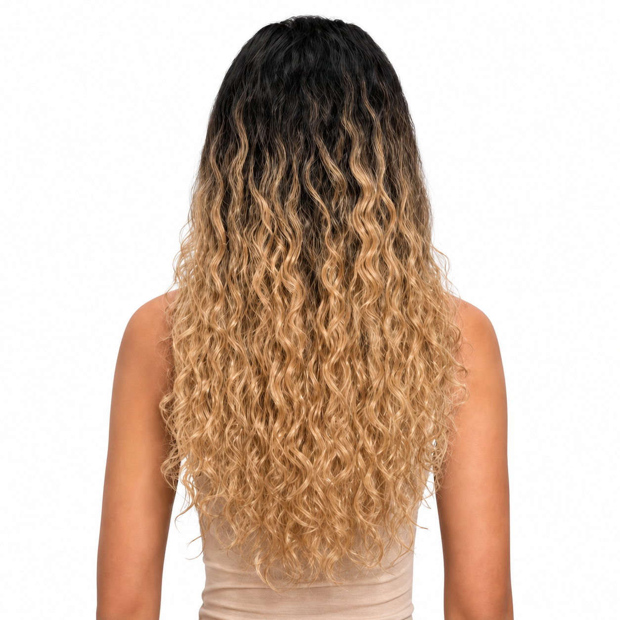 Kuknus Dumba2 - Synthetic Lace Front Wig with Natural Baby Hairline