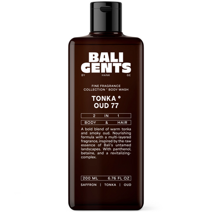 Bali Curls Gents Bodywash Tonka Oud 77 200ml