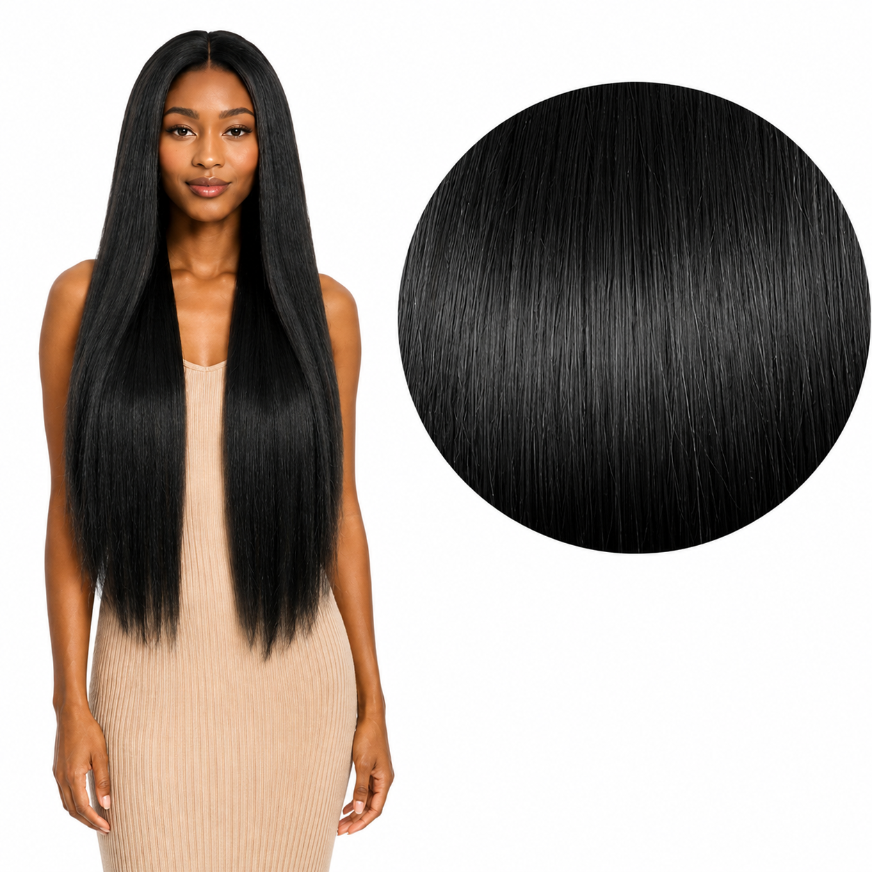 Sleek Fashion Idol 101 Synthetic Classic Brazilian Hair - Glossy Weave 30"