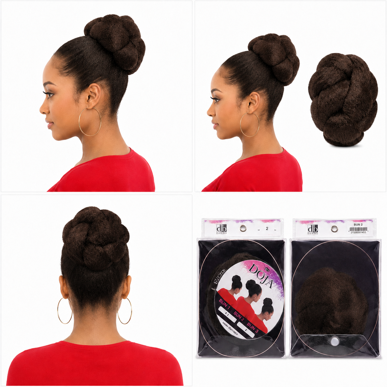 Darbro Doja Ponytail Style Bun 2