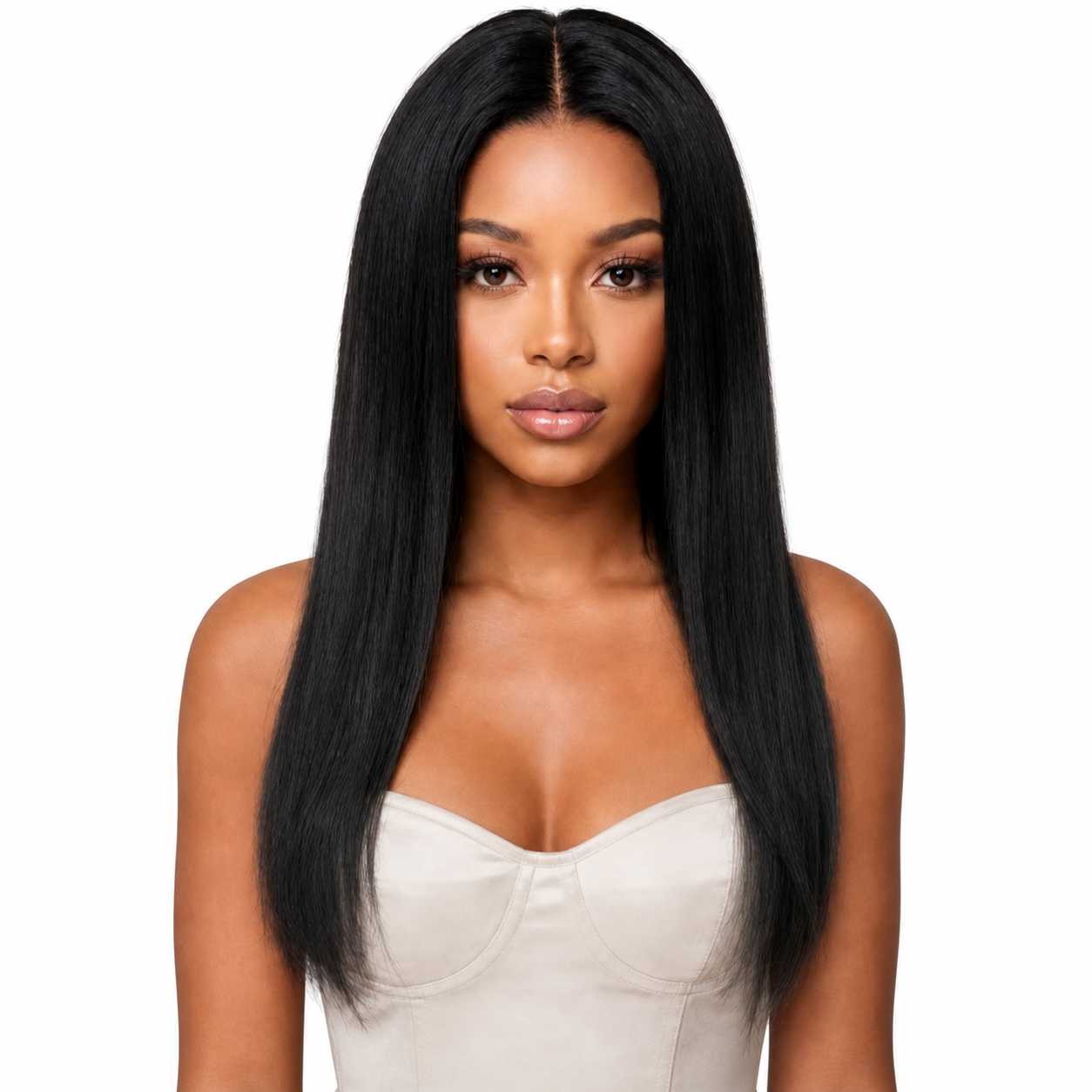 Sleek Diamond Synthetic Lace Front Wig
