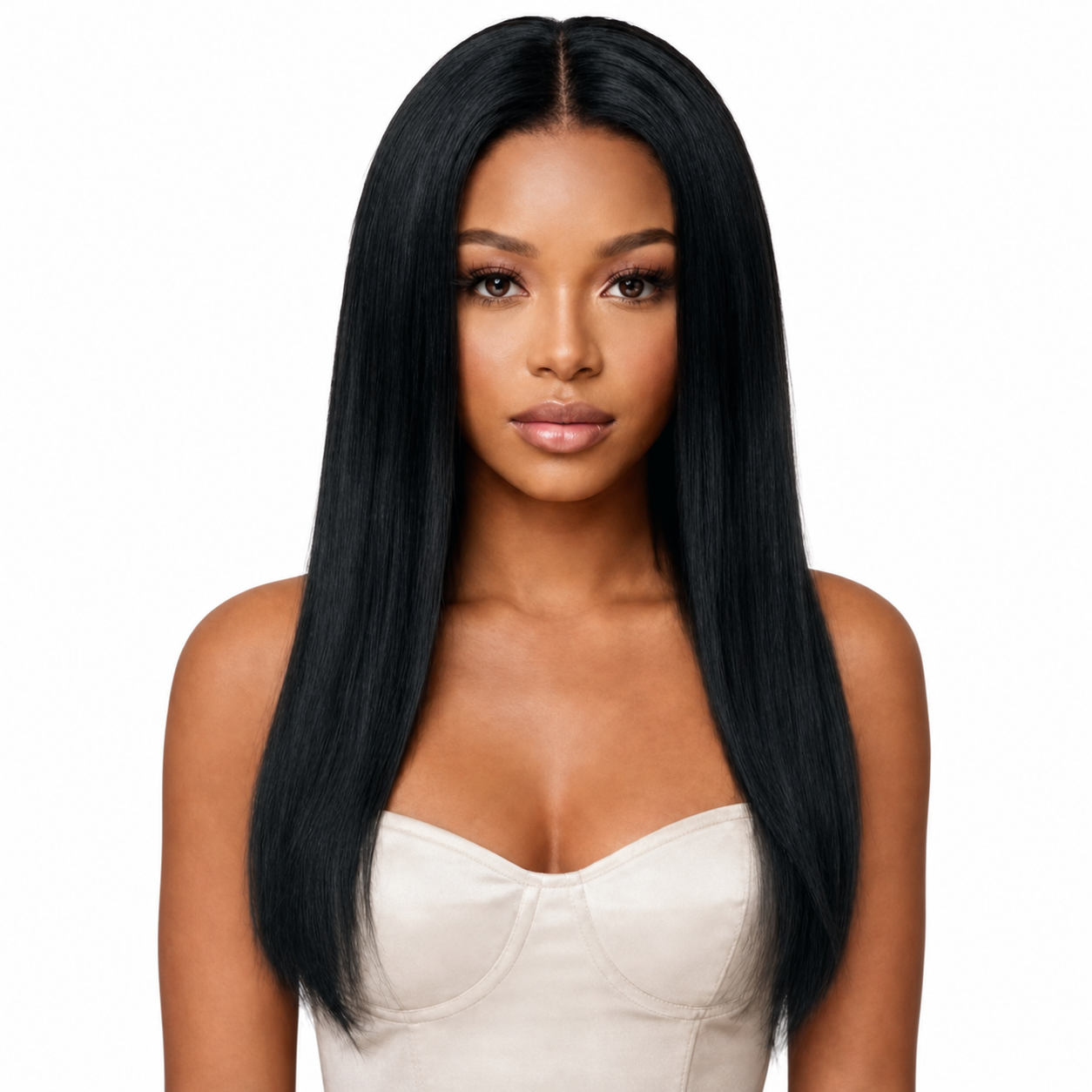 Sleek Diamond Synthetic Lace Front Wig