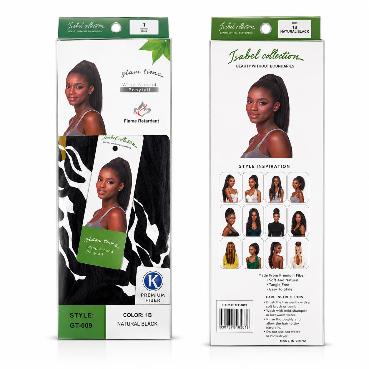 Kuknus Ponytail Style Jamaican Girl