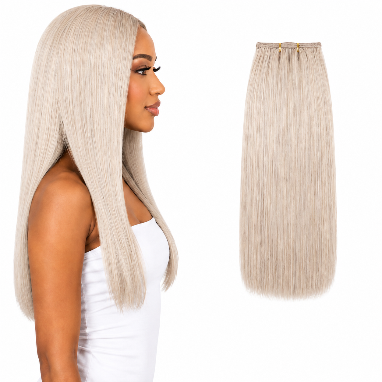 Ei Luxury 100% Human Hair 7 Pcs Clip-in Extensions 20"