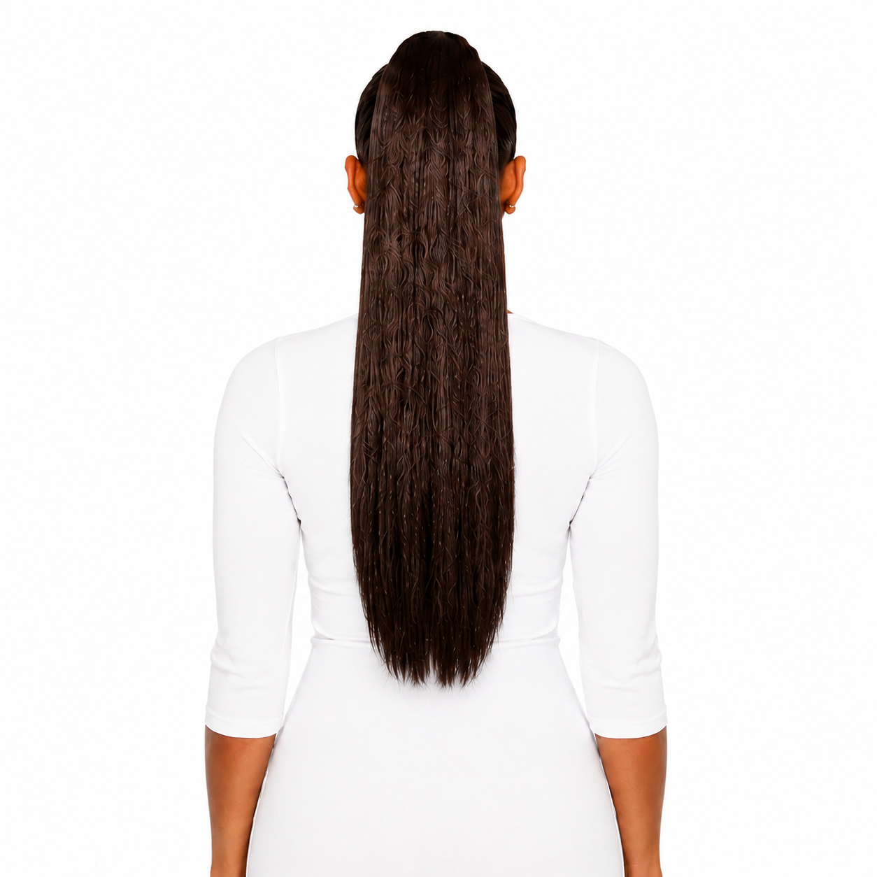 Kuknus Synthetic English Girl Ponytail 22"