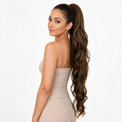 Kuknus Synthetic Brixton Girl Ponytail 30"