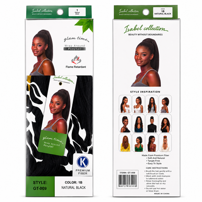 Kuknus Ponytail Style Jamaican Girl