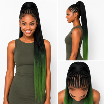 X-Pression 2X Pre-Stretched Synthetic Braids 24"