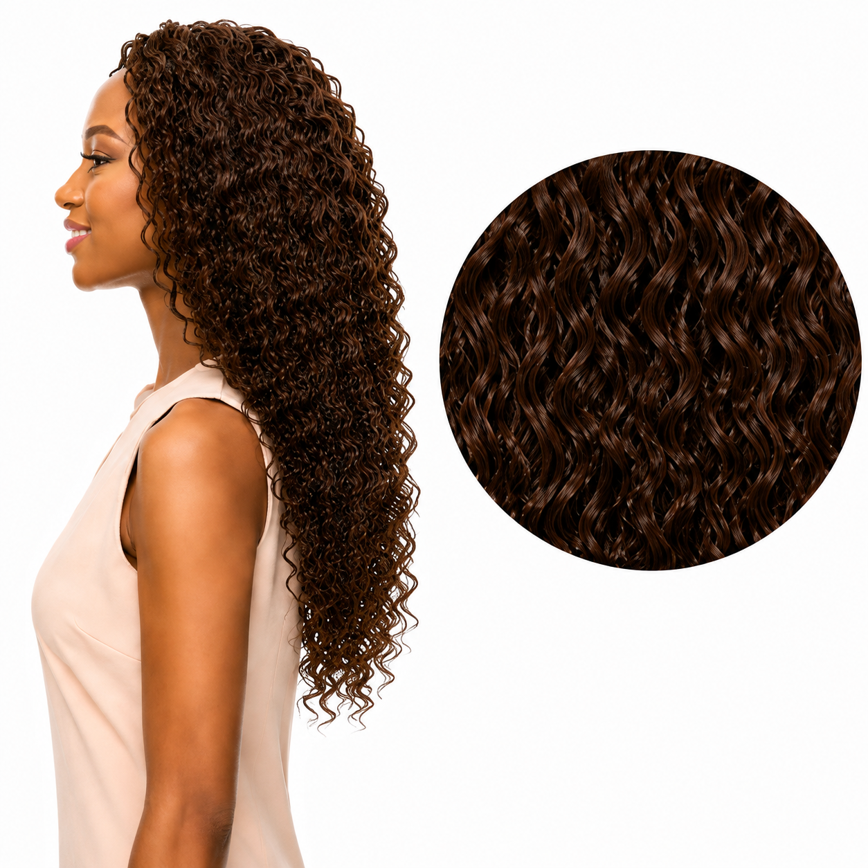 Sleek Fashion Idol 101 Synthetic Classic Brazilian Hair - Ivory Weave 18"