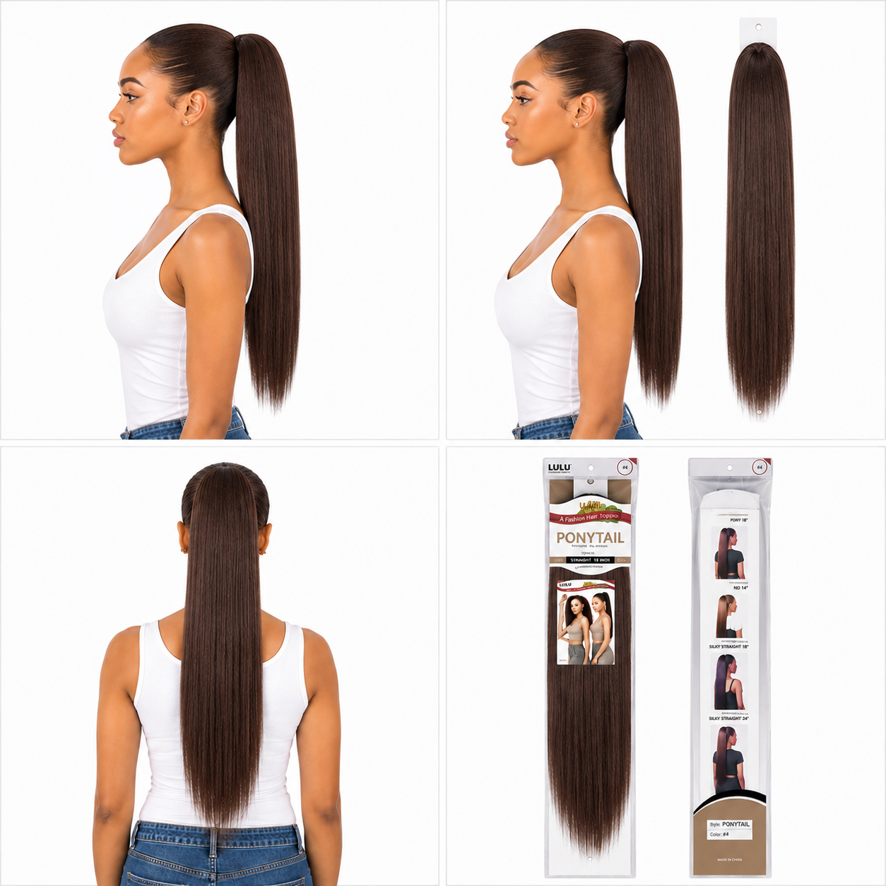 Darbro Doja Ponytail Style Yaki 22&