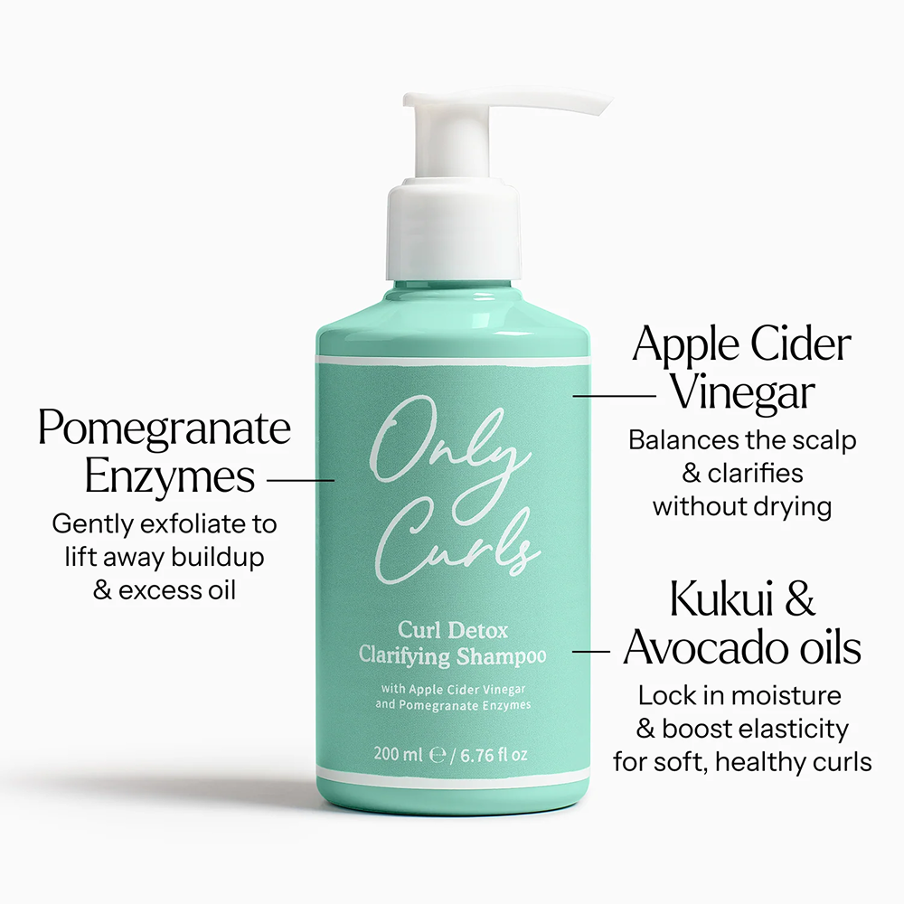 Only Curls Curl Detox Clarifying Shampoo 200ml