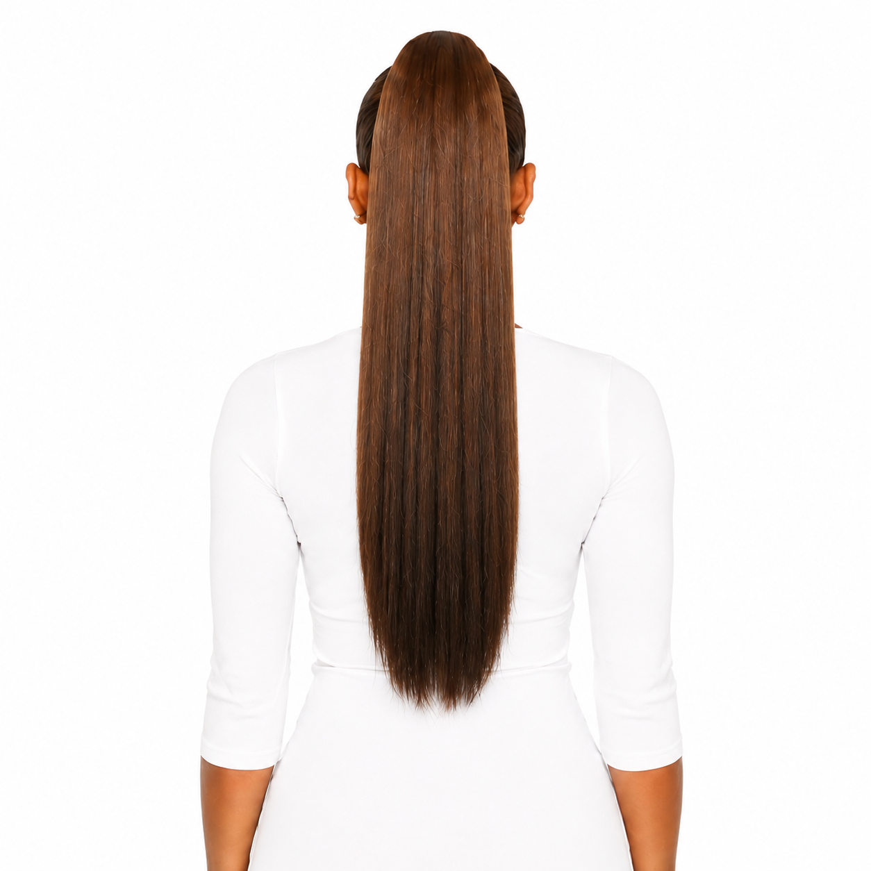 Kuknus Synthetic English Girl Ponytail 22"